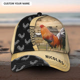 Personalized Rooster Ranch Cap Printed QTVD202358