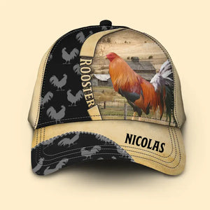 Personalized Rooster Ranch Cap Printed QTVD202358