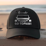 Personalized Go Topless Jeep Car Cap Printed HTHKVH202341