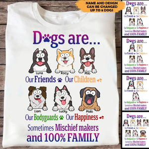 Personalized Dogs Gift For Dog Mom Dog Lover TShirt Printed 202374KVH