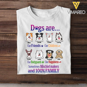 Personalized Dogs Gift For Dog Mom Dog Lover TShirt Printed 202374KVH