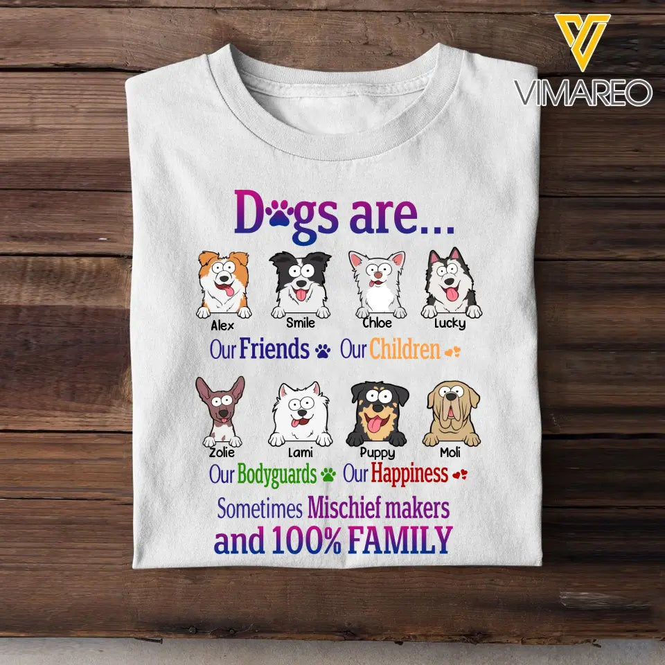 Personalized Dogs Gift For Dog Mom Dog Lover TShirt Printed 202374KVH