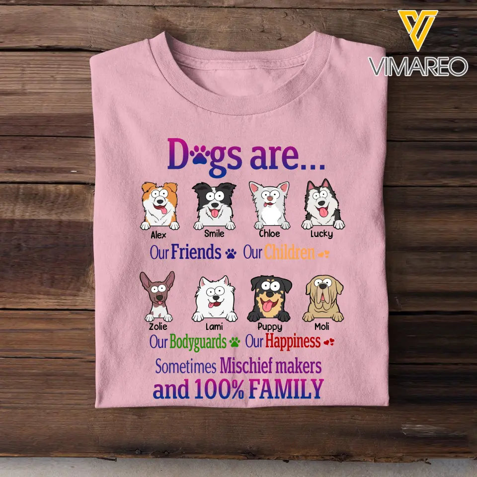 Personalized Dogs Gift For Dog Mom Dog Lover TShirt Printed 202374KVH