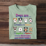 Personalized Dogs Gift For Dog Mom Dog Lover TShirt Printed 202374KVH