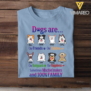 Personalized Dogs Gift For Dog Mom Dog Lover TShirt Printed 202374KVH