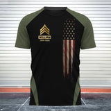 Personalzied I Served My Country What Did You Do US Rank Camo with Name 3D T-shirt Printed MTHPTN202380