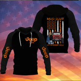 Personalized Jeep Girl Mud Slut Hittin' Every Hole Hoodie 3D Printed MTKVH23193