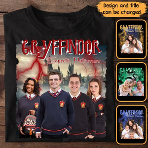 Personalized Upload Your Photo Gryffindor Expecto Patronum Halloween T-shirt Printed HTHDNL23196