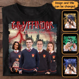 Personalized Upload Your Photo Gryffindor Expecto Patronum Halloween T-shirt Printed HTHDNL23196