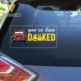 Personalized You've Been Ducked Sweet Ride Jeep Car Decal Printed MTHKVH23214
