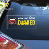 Personalized You've Been Ducked Sweet Ride Jeep Car Decal Printed MTHKVH23214