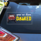 Personalized You've Been Ducked Sweet Ride Jeep Car Decal Printed MTHKVH23214