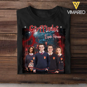 Personalized Upload Your Photo Gryffindor Expecto Patronum Halloween T-shirt Printed HTHDNL23196