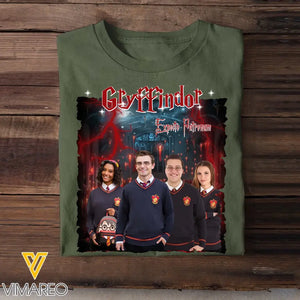 Personalized Upload Your Photo Gryffindor Expecto Patronum Halloween T-shirt Printed HTHDNL23196