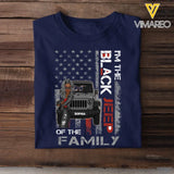 Personalized Jeep Girl I'm The Black Jeep Family T-shirt Printed MTPN0906