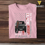 Personalized Jeep Girl I'm The Black Jeep Family T-shirt Printed MTPN0906