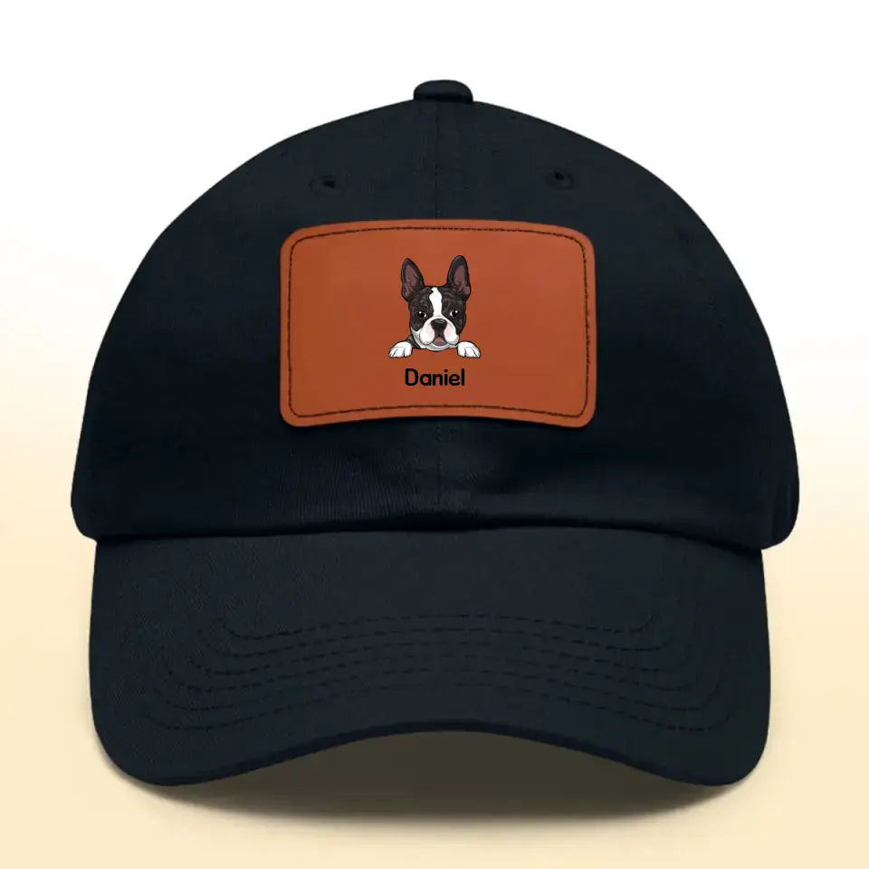 Personalized Life Is Better With Dogs Gift For Dog Owners Dog Lovers Black Cap 23253PTN