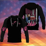 Personalized Jeep Girl Jeep Duck Hoodie 3D Printed MTKVH23223