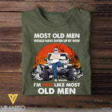 Personalized Most Old Men Would Have Given Up By Now I'm Not Like Most Old Men Jeep Man T-shirt Printed MTHPN23232