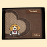 Personalized Life Is Better With Dogs Gift For Dog Owners Dog Lovers Leather Wallet 23279PVD