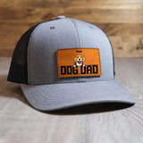 Personalized Life Is Better With Dogs Gift For Dog Owners Dog Lovers Leather Patch Hat Printed 23271DNL