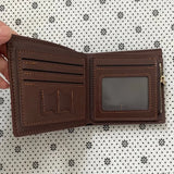 Personalized Love Dogs Custom Name Dog Lovers Gift Leather Wallet PTN23250