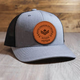 Personalized Royal Canadian Air Force Retired Rank Camo Leather Patch Hat Printed QTPVD23284