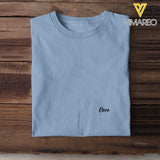 Personalized Dog Mom Heart Leopard Watercolor T-Shirt Printed QTHN381