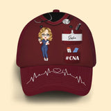 Personalized Nurse with Name Gift For Nurse Cap 3D Printed KVH23343