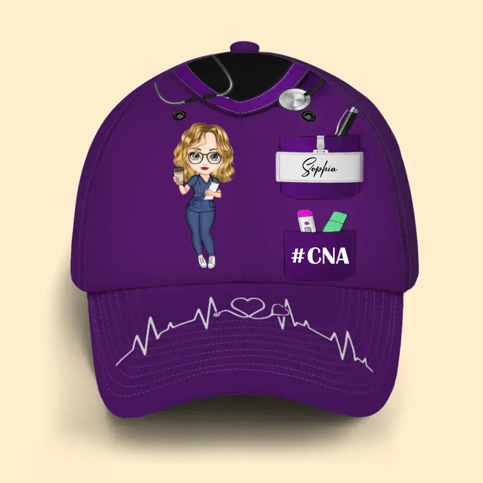 Personalized Nurse with Name Gift For Nurse Cap 3D Printed KVH23343