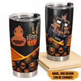 Personalized Jeep Girl Duck Jeep Halloween Gift Tumbler Printed KVHMT202356