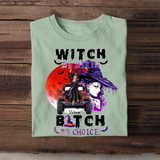 Personalized Witch By Birth Jeep Lover Halloween Gift T-shirt QTKH341