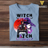 Personalized Witch By Birth Jeep Lover Halloween Gift T-shirt QTKH341