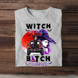 Personalized Witch By Birth Jeep Lover Halloween Gift T-shirt QTKH341