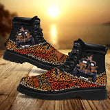 Personalized Jeep Witch Halloween Gift Leather Boots Printed MTHN23388