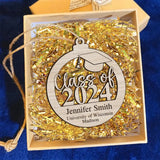 Personalized Class Of 2024 Wooden Ornament Printed HTHVQ23593