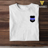 Personalized US Veteran Custom Name & ID T-shirt Printed KVH23596