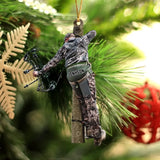 Personalized Hunting Custom Name Acrylic Ornament Printed KVH23658