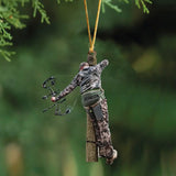 Personalized Hunting Custom Name Acrylic Ornament Printed KVH23658