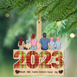 Personalized Family In 2023 Family Wooden Ornament Printed NTMTKVH23686
