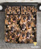 German Shepherd Dog Bedding Set OCT-MA06