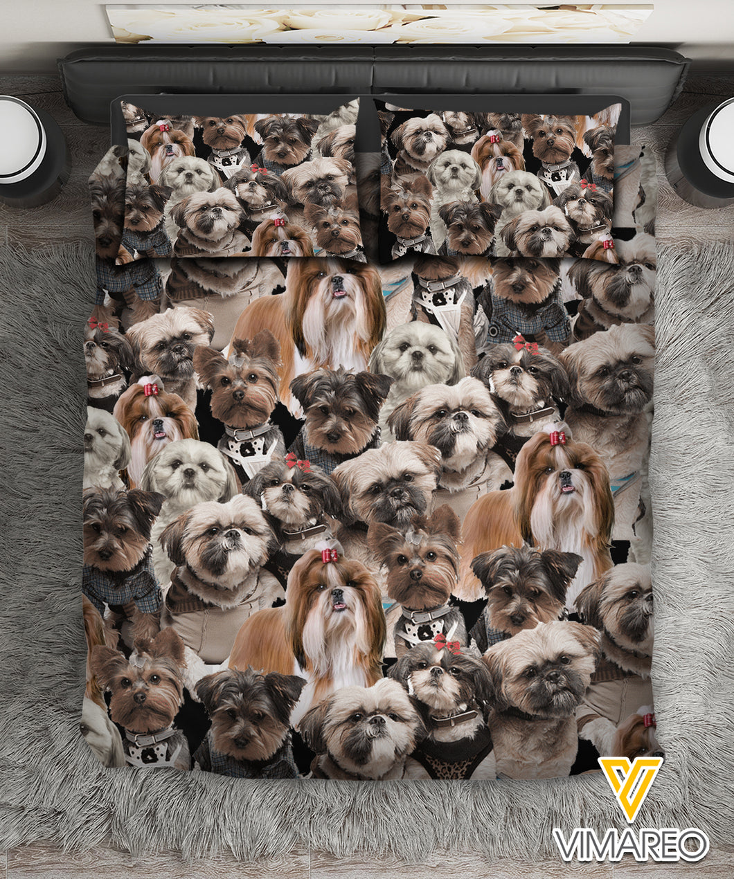 Shih Tzu Dog Bedding Set OCT-MA06