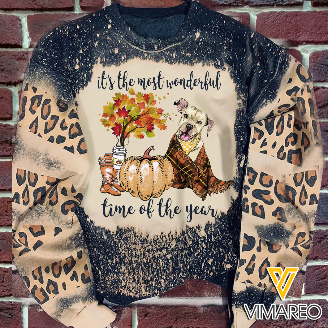 Pitbull Dog Sweatshirt Printed SEP-MA22