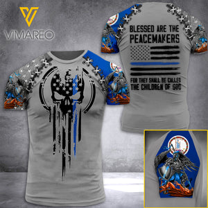 VIRGINIA PEACEMAKERS TSHIRT 3D PRINTED JUL-NL29