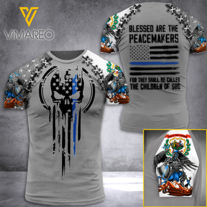 WEST VIRGINIA PEACEMAKERS TSHIRT 3D PRINTED JUL-NL29