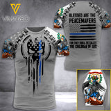 WEST VIRGINIA PEACEMAKERS TSHIRT 3D PRINTED JUL-NL29