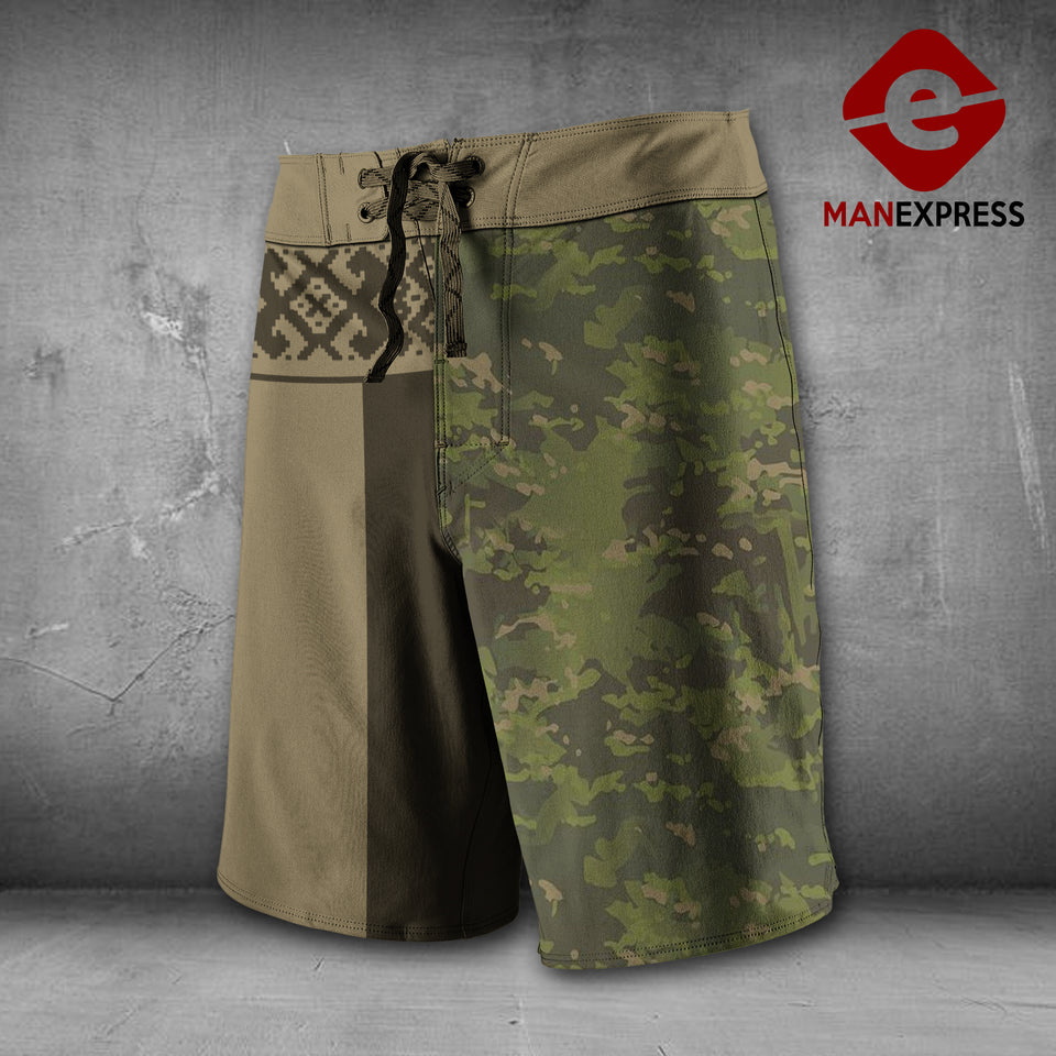 Belarus soldier camo short 3d printed 010621