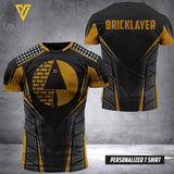 MTP Bricklayer CAMO T SHIRT 3D PRINTED 521