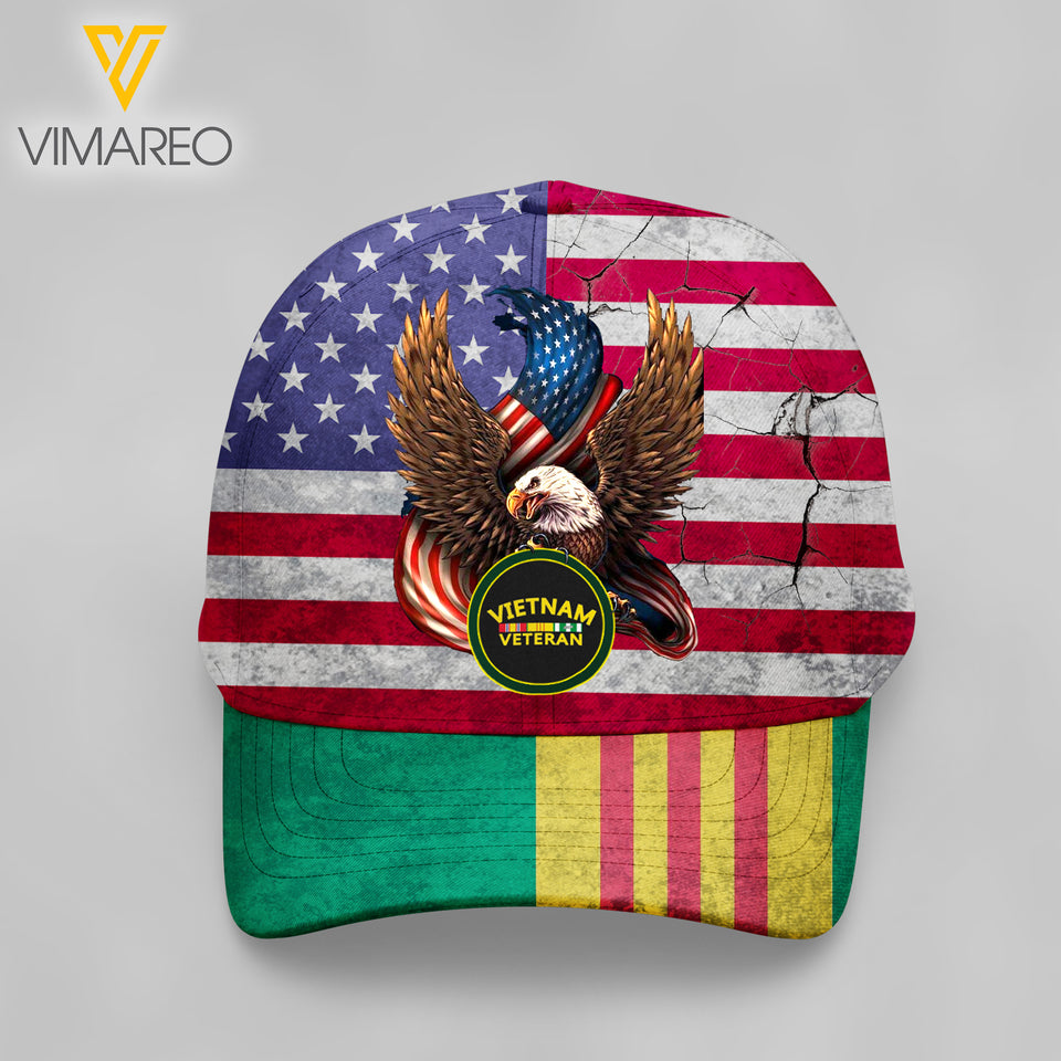 Vietnam veteran Peaked cap 3D 0203 HMD VMVH