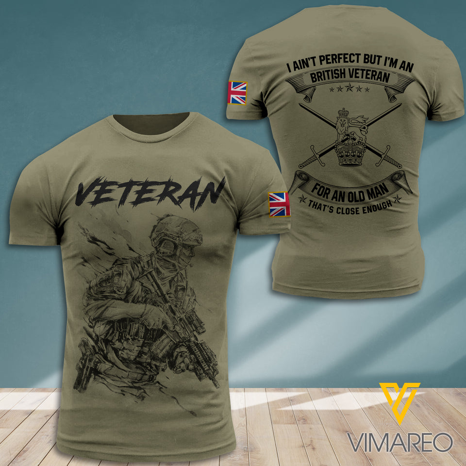 British Soldier 3D Printed Combat Shirt EZMQ260721